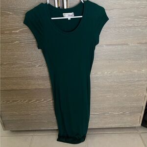 I’m in Love With Derek Green Cutout Back Bodycon Midi Dress Size M